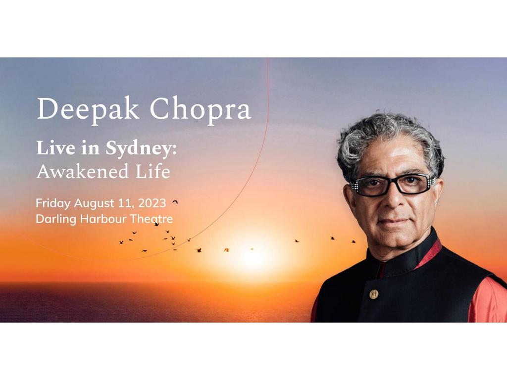 Deepak Chopra Awakened Life 2023 | What's on in Darling Harbour