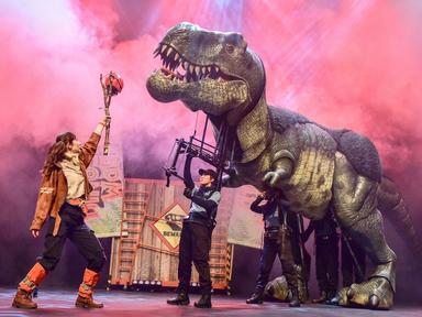 Don't miss this entertaining and mind-expanding jurassic adventure, live on stage.