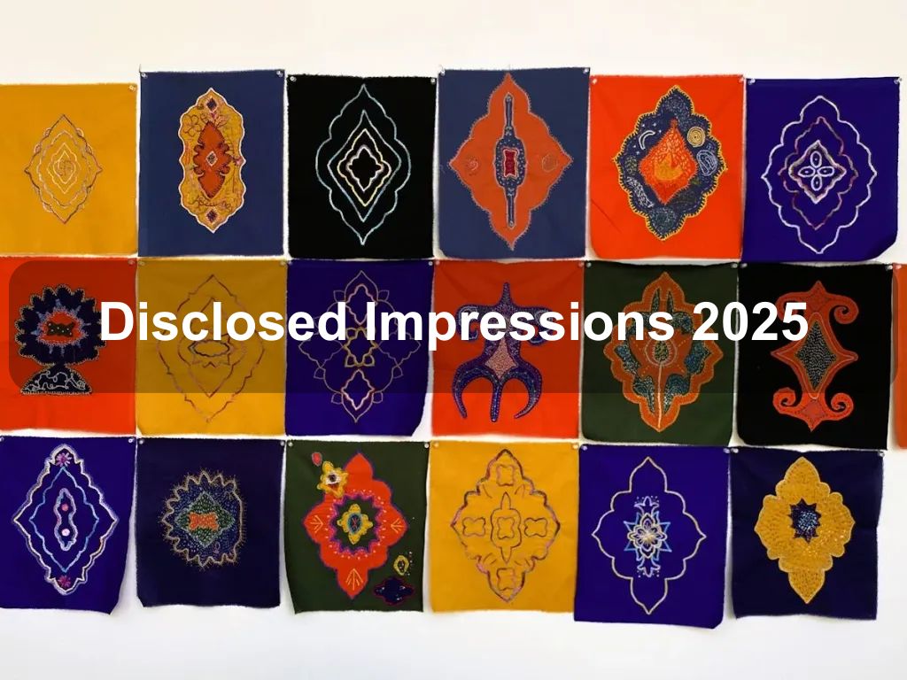 Disclosed Impressions 2025 | What's on in Belconnen