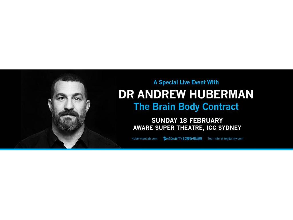Dr. Andrew Huberman | Aware Super Theatre 2024