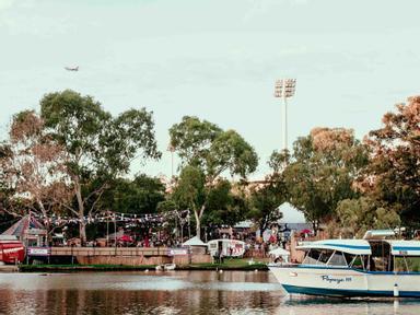 All aboard the Popeye for a party cruise along the Torrens River!Float on as the sun sets to a subli