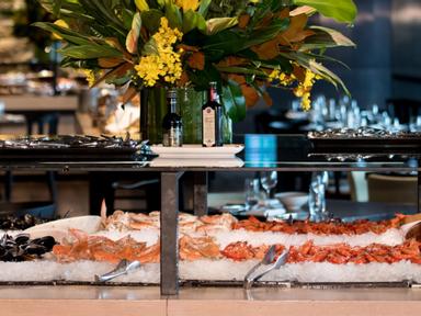 Enjoy a lavish dinner with family and friends by Darling Harbour with Sailmaker's Signature Seafood Table. Offering only...