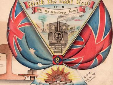 From August 2023 to February 2024, the Australian Army Museum of WA is presenting an exhibition of Edwin Garbett's technical drawings and watercolours relating to his wartime service with the Railway Operating Division.
