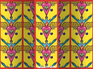 Look up from the streets of the city centre and spot the vibrant artworks of Asian-Australian artists on street banners ...