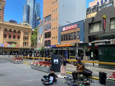 Over four weeks in the lead up to Christmas, the City of Melbourne is bringing a bunch of our best buskers to a pop-up b...