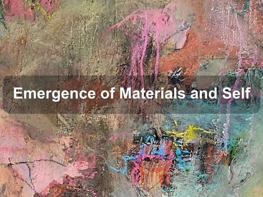 Emergence of Materials and Self by Natalie Hill is a collection intuitive impressionistic abstracts born of high energy and playing with a multitude of glorious materials