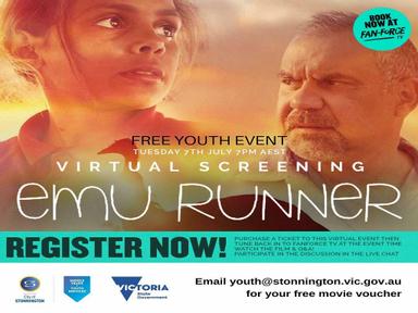 Emu Runner - Virtual Screening FREE Youth Event