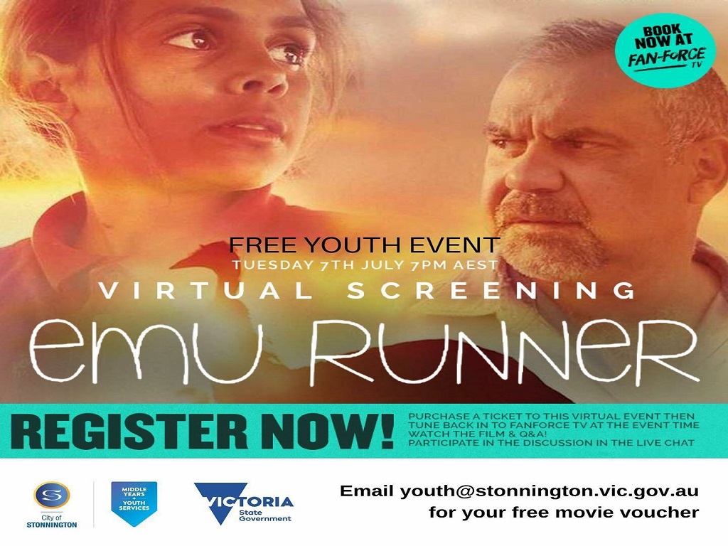 Emu Runner - Virtual Screening FREE Youth Event 2020 | Melbourne