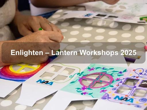 Get ready to light up the night at this year's Enlighten Festival! Join the National Archives of Australia for a fun craft workshop where you and your family can design and decorate your very own lantern