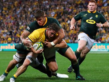 Watch worlds collide when Rugby giants clash in Australia. The Wallabies take on the reigning world champions the Spring...