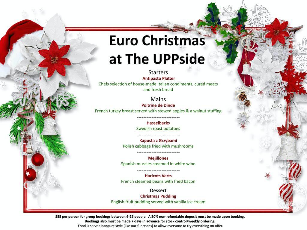 Euro Christmas at The UPPside 2023 | What's on in Clare Valley