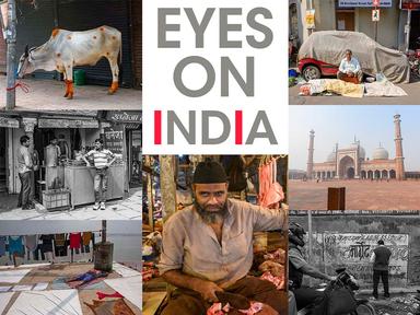 Eyes on India exhibition follows the two journeys to ultimately Varanasi in Uttar Pradesh, India