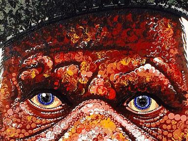 See the work of Archibald-Prize winning artist Blak Douglas in the free exhibition Face Value on the 'Reconciliation Wal...