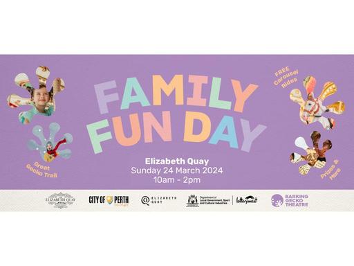 Join us for a free day of Family Fun and Adventure.
Follow the Gecko Trail around Elizabeth Quay for a day of Family Fun...