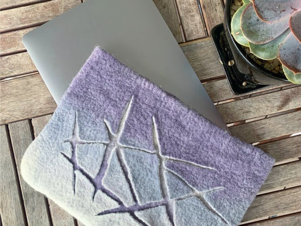 Felt Laptop Sleeve Workshop for Beginners 2020 | What's on in Sydney