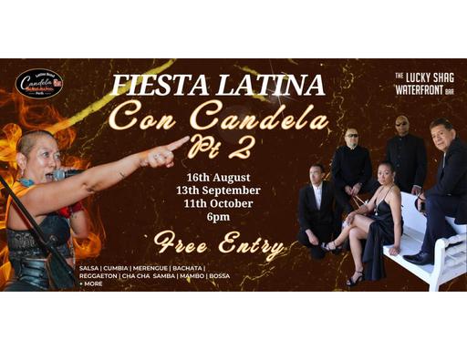 Get ready for a sizzling night of rhythm and passion at Fiesta Latina Con Candela a vibrant concert featuring the one an...