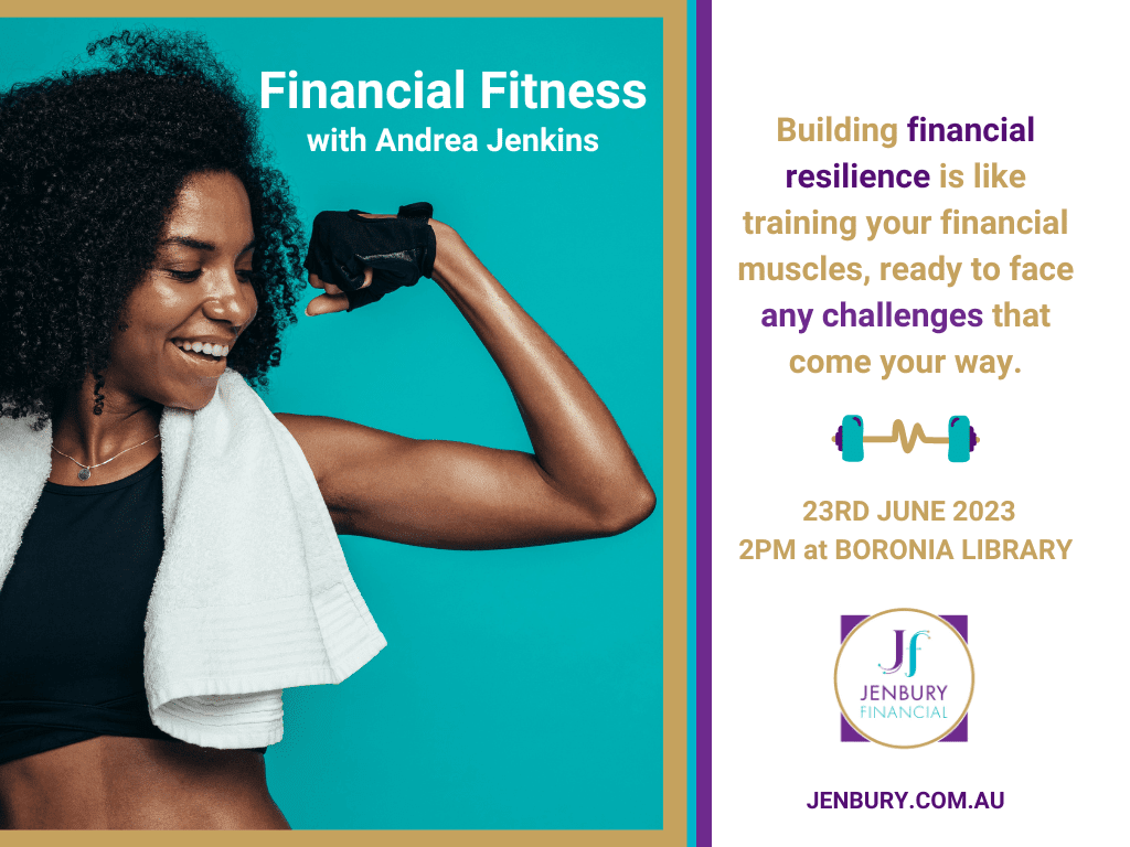 Financial Fitness with Andrea Jenkins 2023 | What's on in Boronia