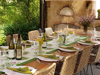 A beautiful Cellar Door and outdoor dining area where guests can sit back and enjoy some wonderful home cooked  food ove...