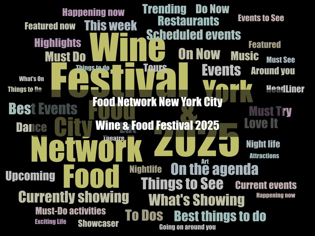 Food Network New York City Wine & Food Festival 2025 | What's on in New York NY Food Network New York City Wine & Food Festival 2025 | What's on in New York NY