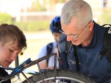 We're out and about on shared paths and cycleways in inner Sydney twice a week.We're talking to pedestrians and riders a...