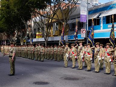 Come along to watch the historic parade as soldiers march along Adelaide Street, stopping at Anzac Square to seek permission to exercise their right to... Come along to watch the historic parade as soldiers march along Adelaide Street, stopping at Anzac Square to seek permission to exercise their right to...