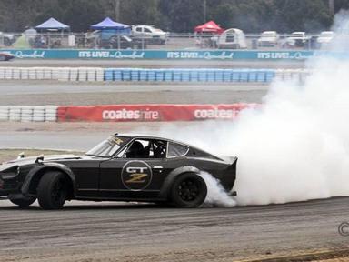 Queensland Raceway regularly hosts Friday Night Drift Practice which provides top drivers a chance to test new setups an...