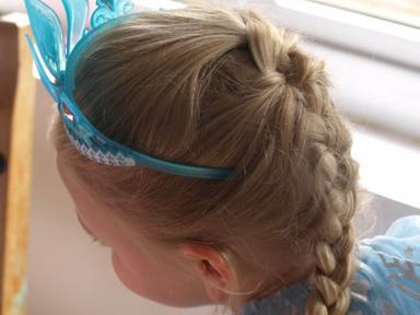 Frozen Themed Hair Braiding 2023