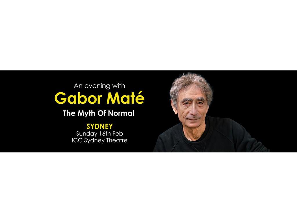 Gabor Maté | ICC Sydney Theatre 2025 | Darling Harbour