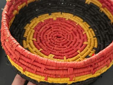 Gathering presents Robyn Hourigan Weaving is a tradition that Robyn Hourigan learned from her cousin. A proud Bundjalung woman, she uses mainly raffia, sourced from...