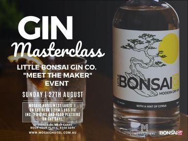 Uncover the art of gin crafting at Little Bonsai Gin Co's Gin Masterclass! Discover, taste, and create with 2 gins and platters included!