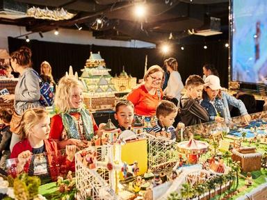 Sugar- spice and all things nice - Epicure's Gingerbread Village has a new home on Level 4 of Emporium. Over 600kg of gi...