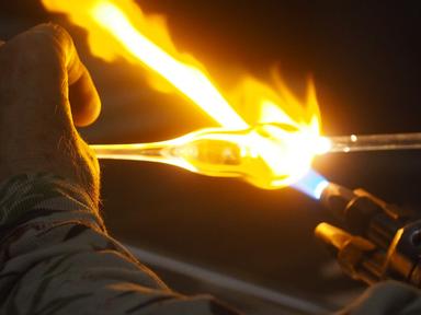 This beginner's class is taught by Glass Artist Mark Eliott. Mark will take you through the basics of glass blowing in t...