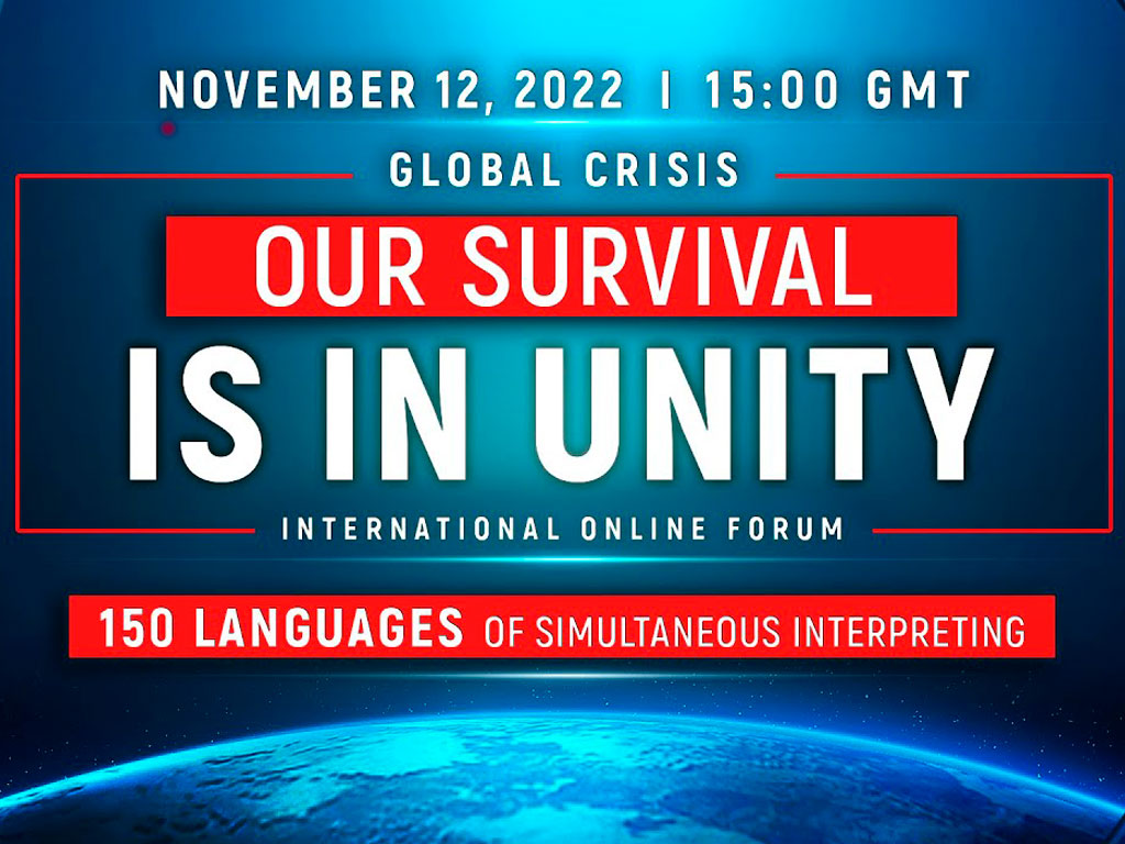 Global Crisis. Our Survival Is In Unity 2022 | Canberra City