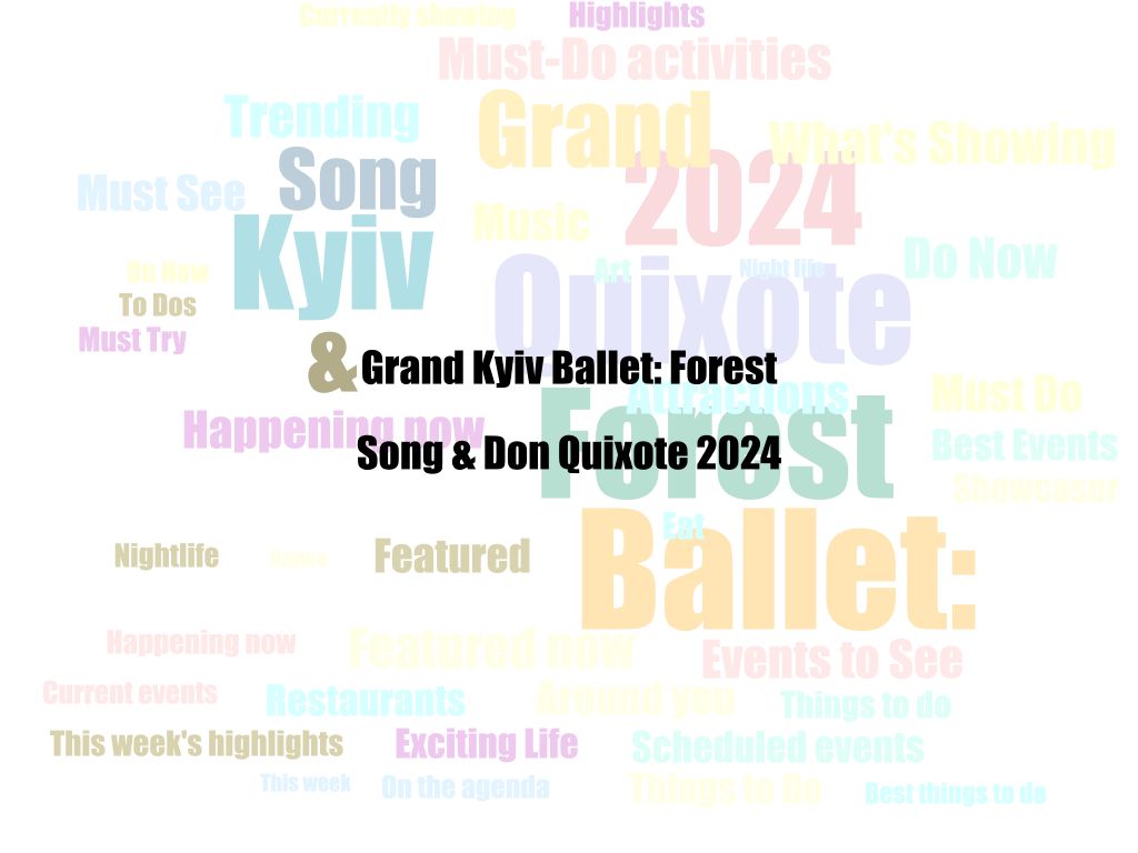 Grand Kyiv Ballet: Forest Song & Don Quixote 2024 | What's on in Canberra