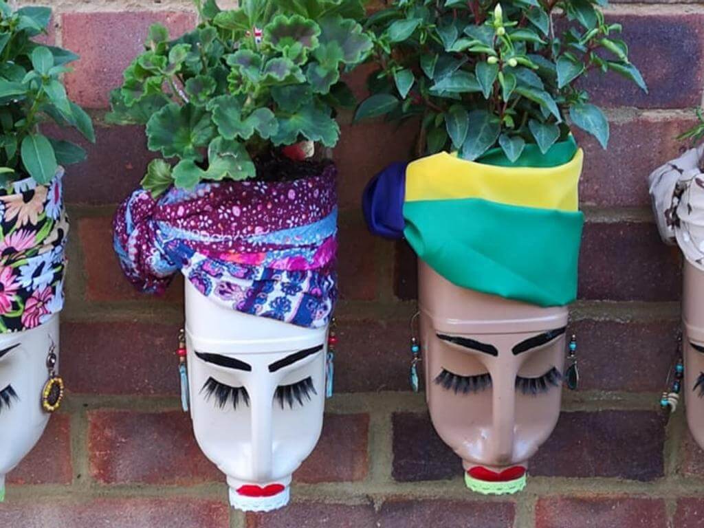 Green Thumbs: Milk Bottle Face Planter at Waverley Library 2022 | What's on in Bondi Junction