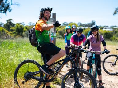 Come on a group trail ride led by our coaches. Our guided rides are designed to help you discover new trails, practice y...