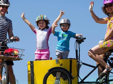 This is a great ride for kids- taking in the sights of Sydney Park (the cycling centre- brick kiln- human sundial- wetla...
