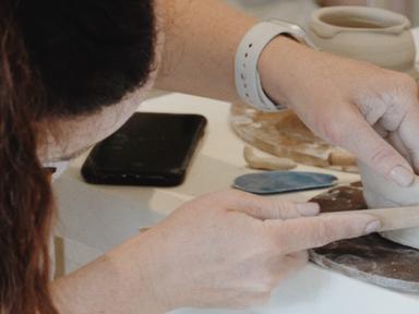 Sink your hands into some soft clay and learn how to make ceramic art with Glost Studios in their cosy and leafy ceramic...