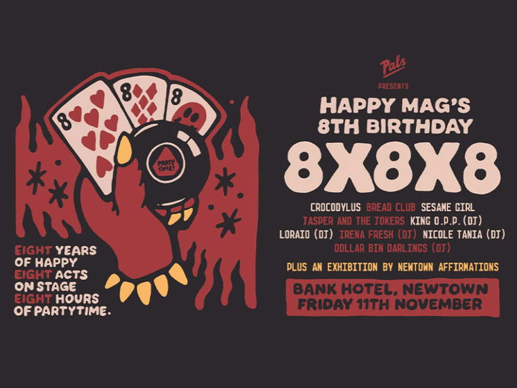 HAPPY MAGS 8TH BIRTHDAY 2022 | Newtown