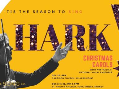 HARK! - The Song Company, Australia's national professional vocal ensemble, brings a much-needed dose of Christmas cheer to communities in Sydney.