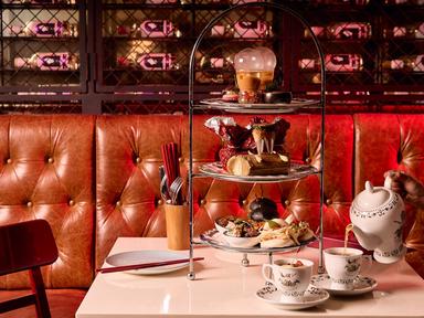 Forget the standard scones and sandwiches and gather for a high tea like no other!Indulge on a tiered platter of culinar...