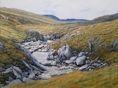 Contemporary paintings of the NSW High Country by Bruce Daniel.An exhibition of contemporary landscapes exploring the ma...