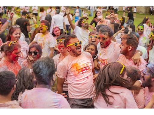 The Holi Festival Sydney is coming to Tumbalong Park....