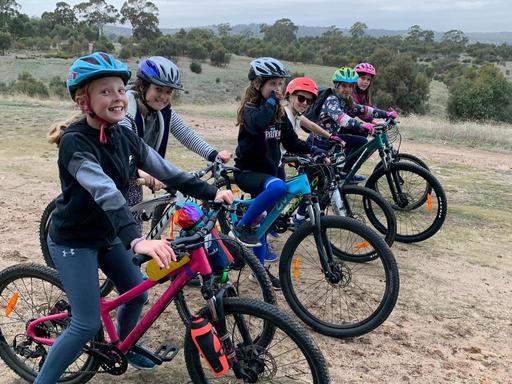 Head for the Hills offers school holiday mountain bike skills clinics exclusively for girls. Their beginner and intermed...