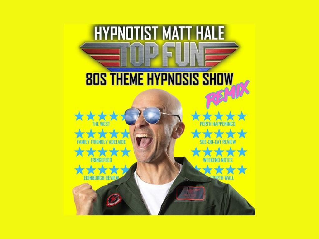 Hypnotist Matt Hale: Top Fun! 80s Spectacular - Remix 2024 | What's on in Perth