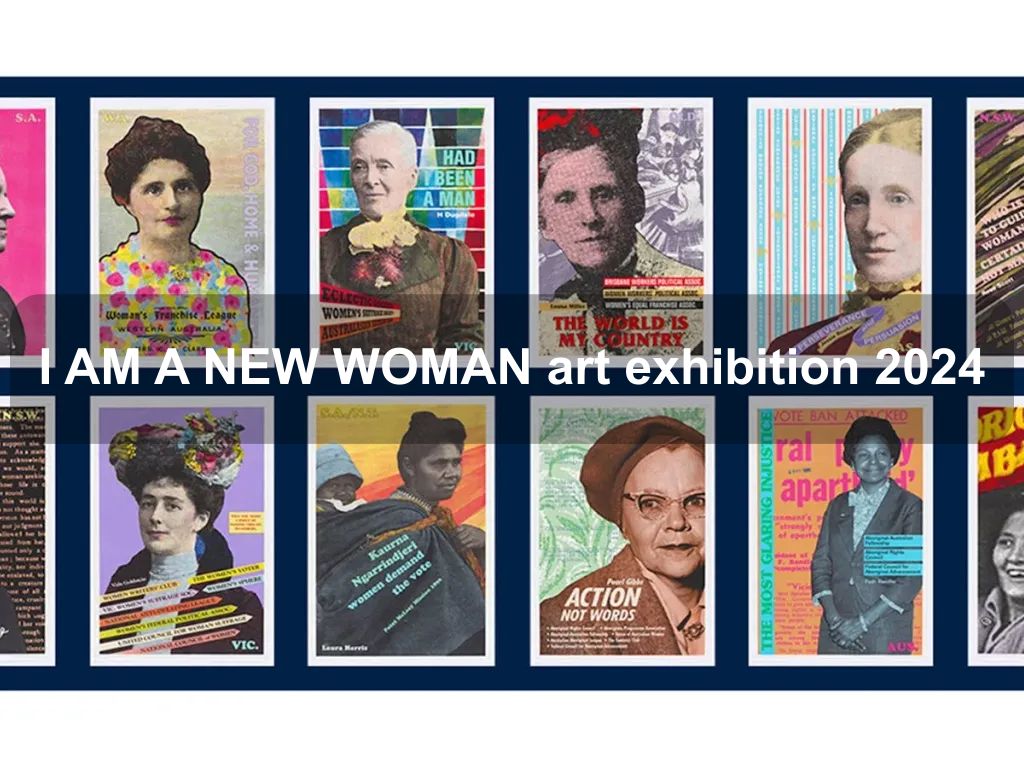 I AM A NEW WOMAN art exhibition 2024 | What's on in Canberra I AM A NEW WOMAN art exhibition 2024 | What's on in Canberra