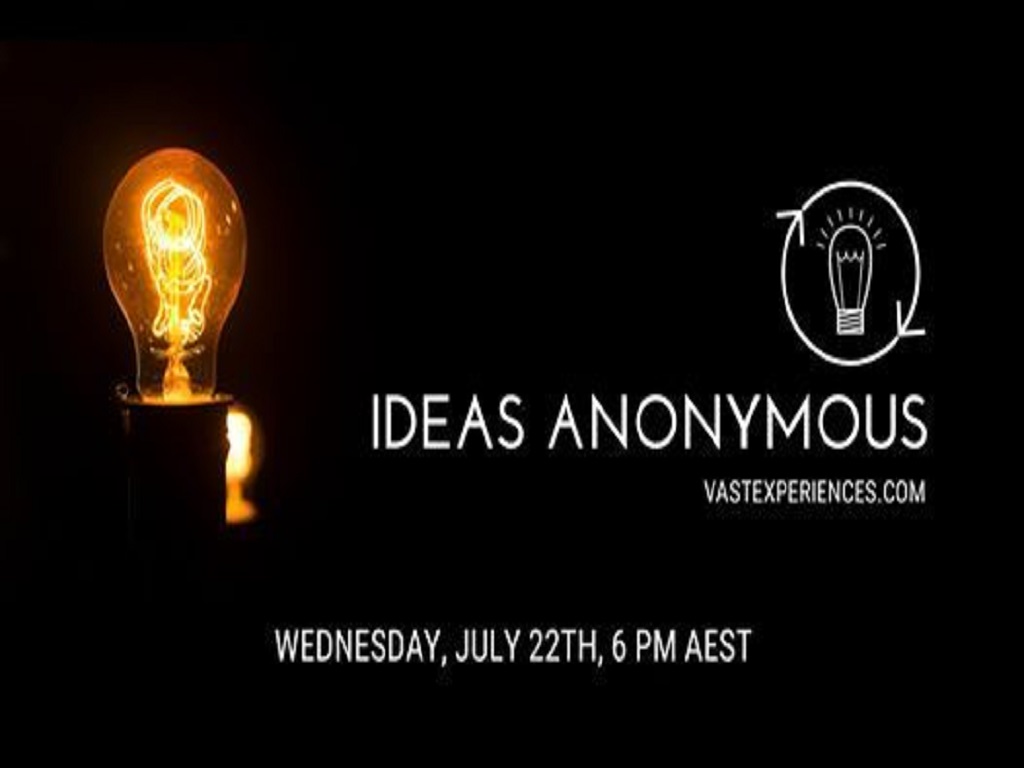 Ideas Anonymous 12 2020 | Melbourne