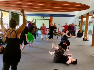 InterPlay classes begin with gentle voice and body warm-up exercises. A typical class teaches a number of InterPlay for..."