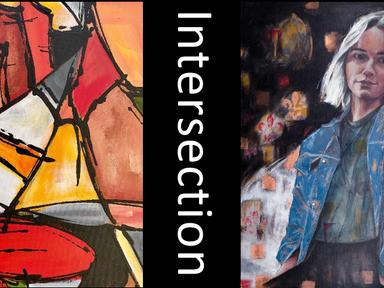 Intersection is a collaboration between Perth abstract artist Sherylle Dovaston, and talented portrait artist Louise Tho...