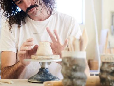 New to ceramics or feeling a little rusty? Book into our 4-session beginners ceramics course.You will receive a comprehe...